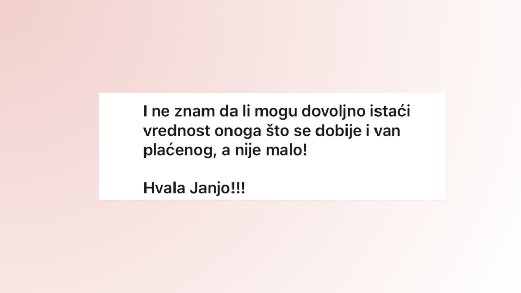 Mirina Linkedin priča - put do jasnoće i rezultata